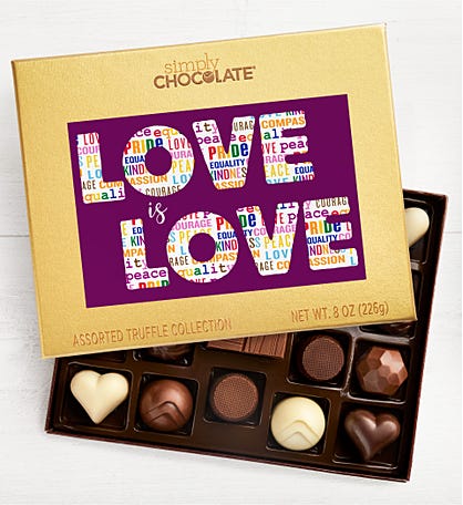 Love is Love 19pc Chocolate Box